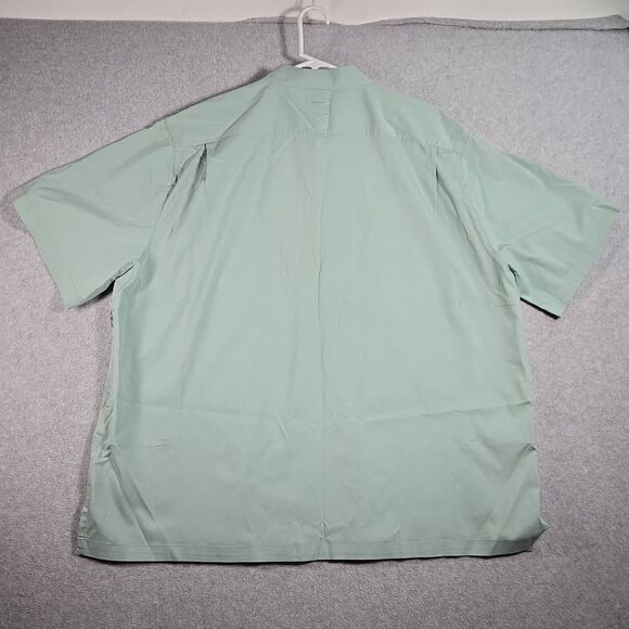 SCOTTeVEST Docksider Shirt Men's 3XL Button Up Hidden 7 Pockets Travel Safety NW - Picture 7 of 12